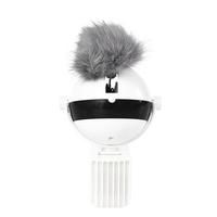 Pet Cat Toy Electronic Motion Cat Toy Interactive (Option: White)