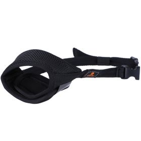 Mouth Cover To Prevent Eating Indiscriminately Large Labrador Dog (Option: Black-XS)